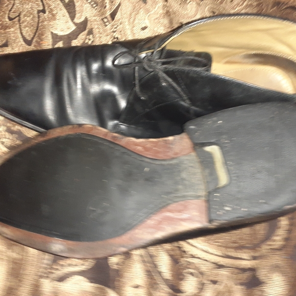 Mens black Cole Haan leather boots main image 4